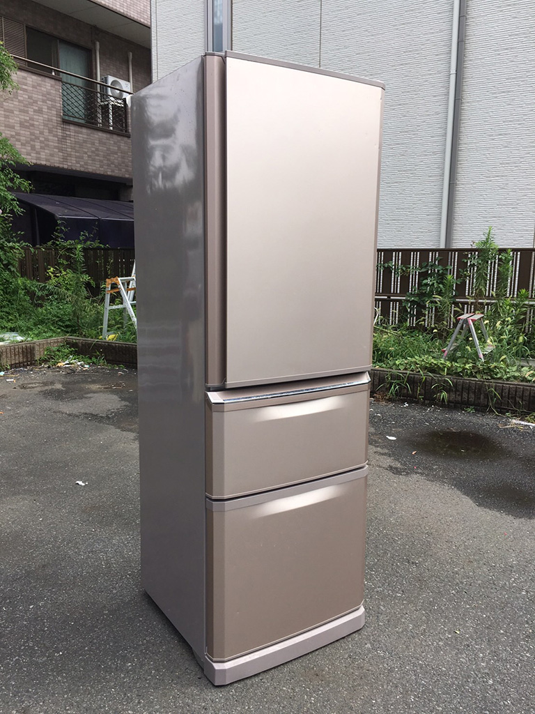 92607 MITSUBISHI 冷凍冷蔵庫 MR-CX27C-W 2017年製+oleiroalvesimoveis 