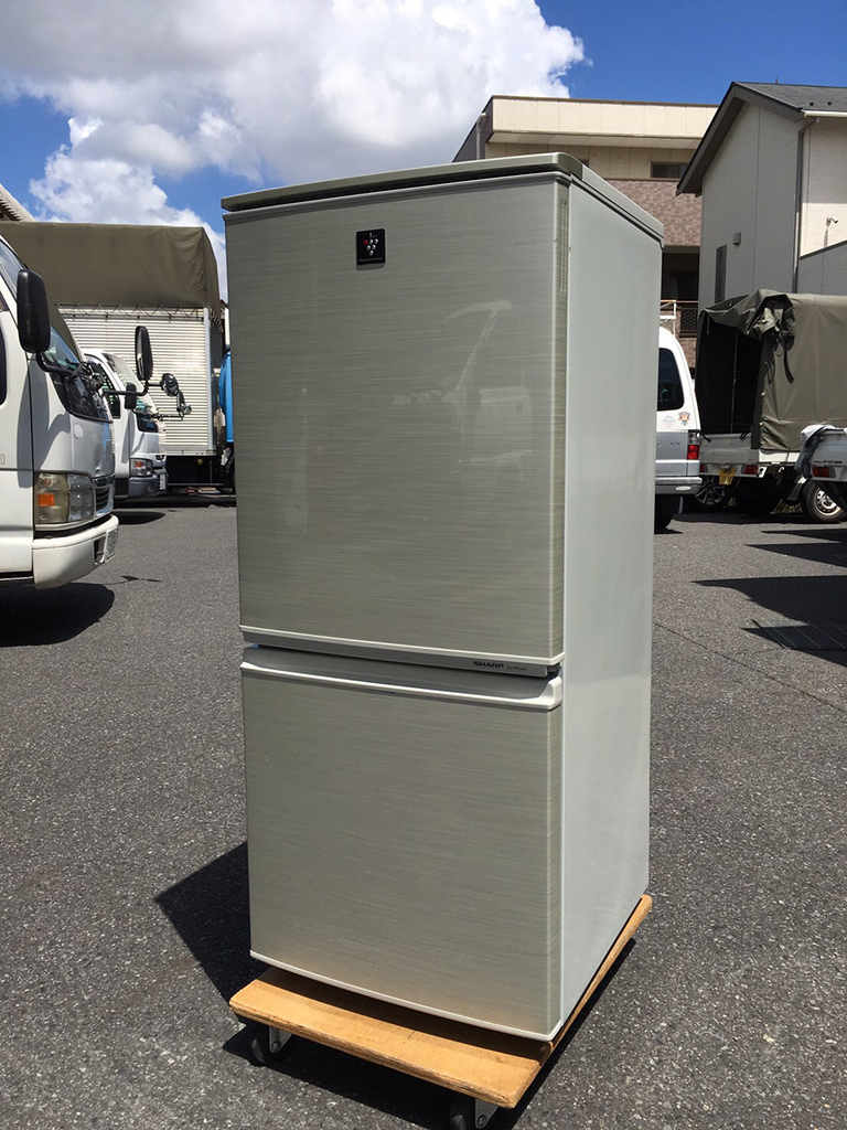 2ドア冷蔵庫（シャープ SJ-PD14X-N）を買取