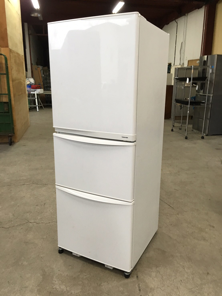 東芝3ドア冷蔵庫（GR-34ZY）を買取