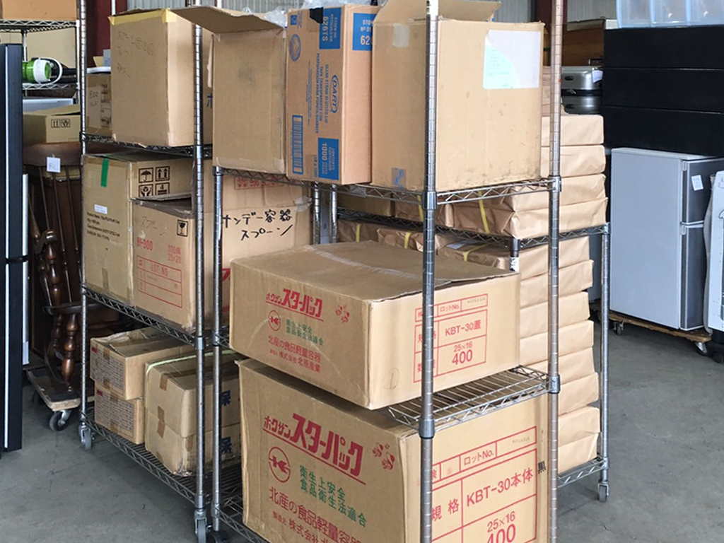レンタル倉庫・コンテナのお荷物をお片付け
