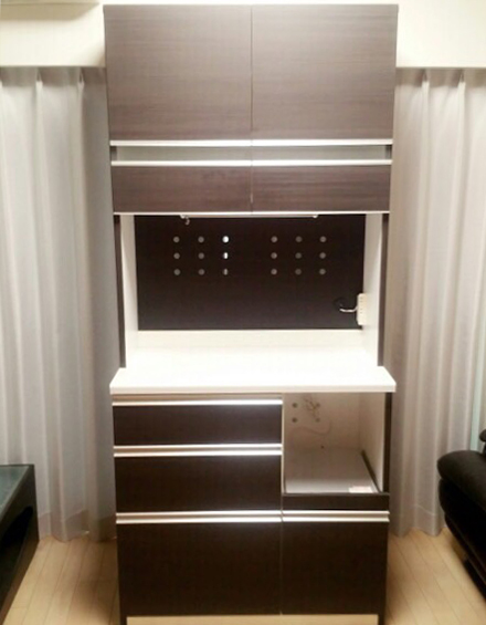 キッチンボードなど大型家具をまとめて回収