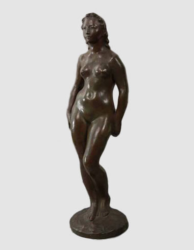 国方林三作ブロンズ像を買取