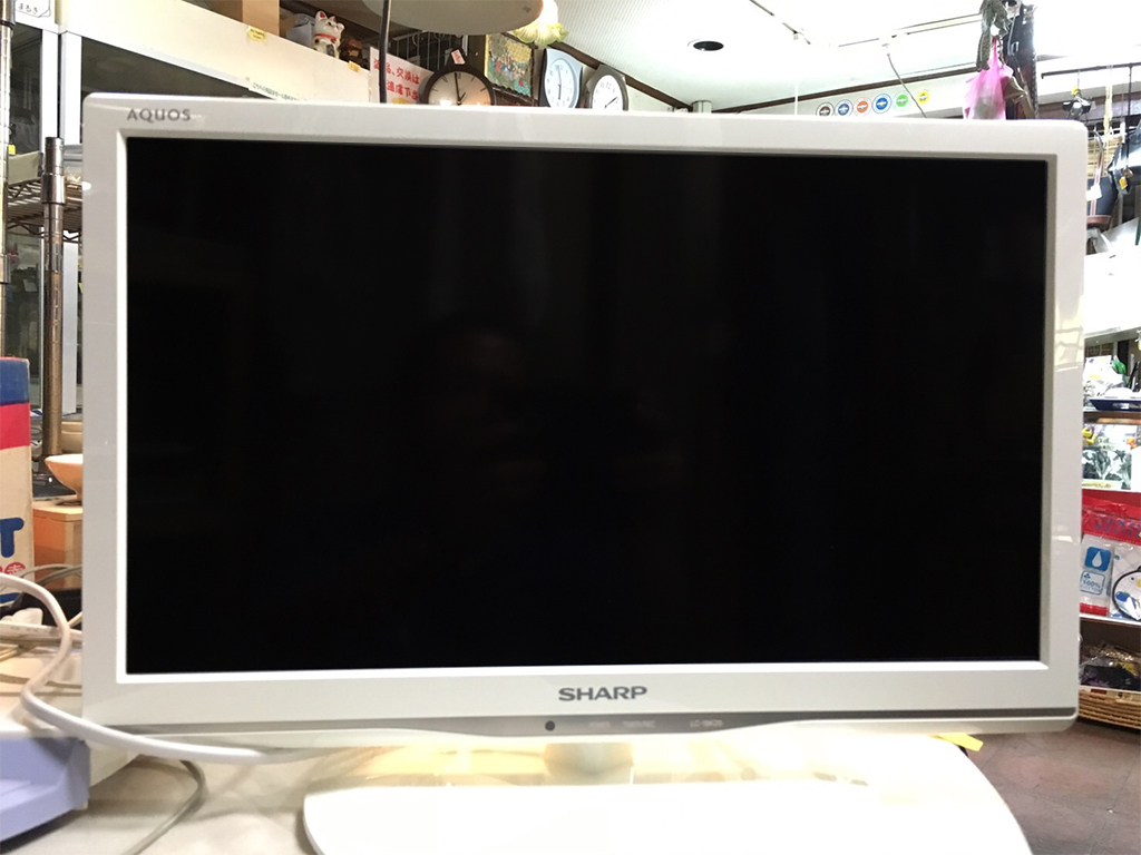 液晶テレビ（シャープ LC-19K20）を買取
