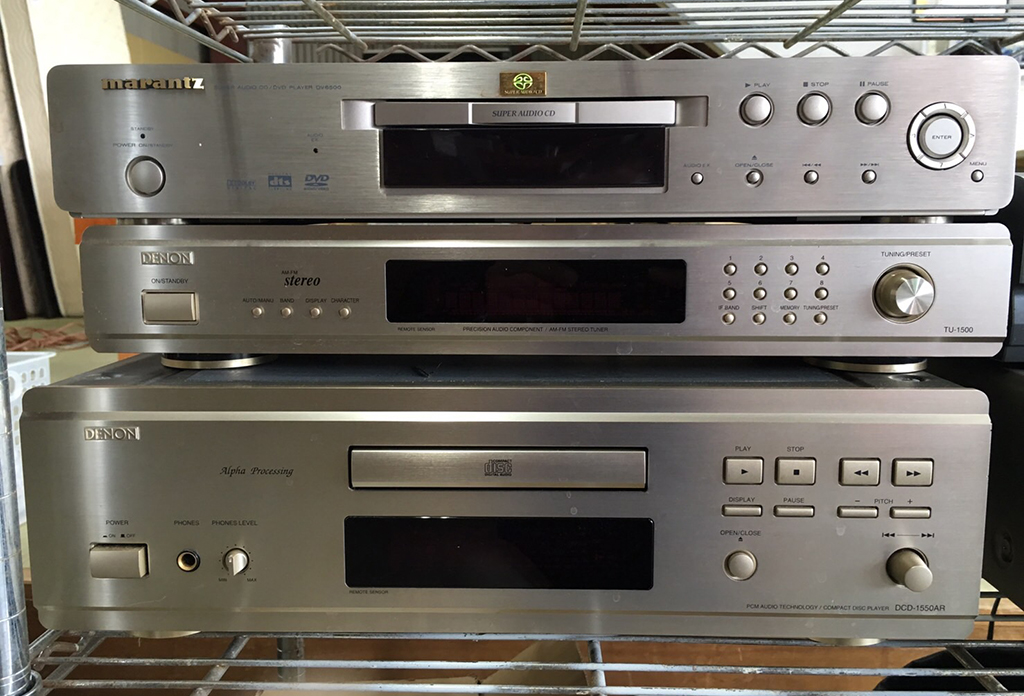 marantz（マランツ）DVD/SACDプレーヤー、DENON（デノン）チューナー・CDプレーヤーを買取