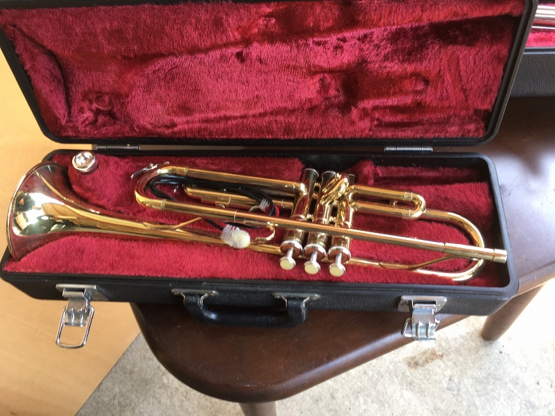 ヤマハ製のトランペット