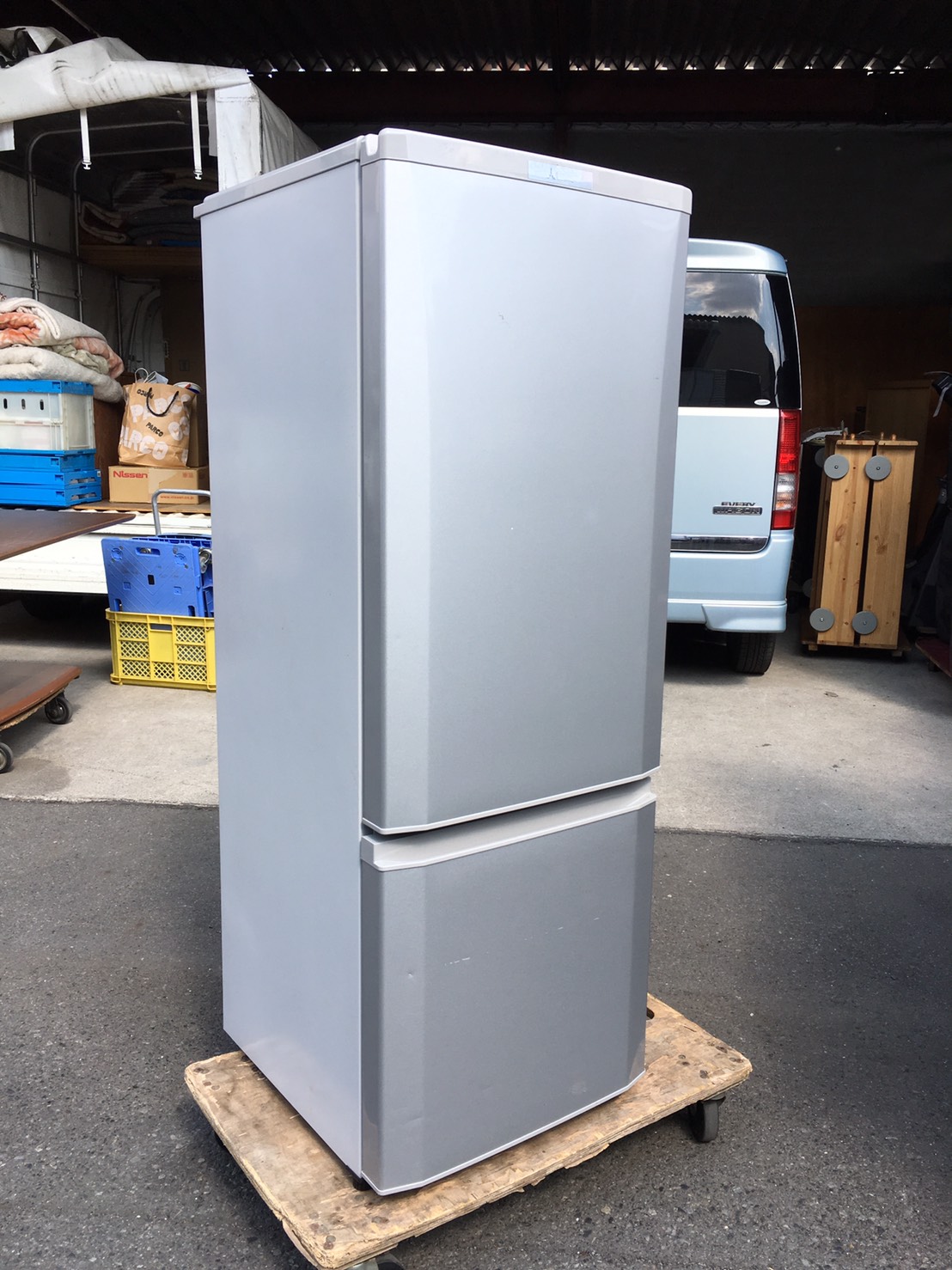 冷蔵庫（三菱製：MR-P17Z-S）