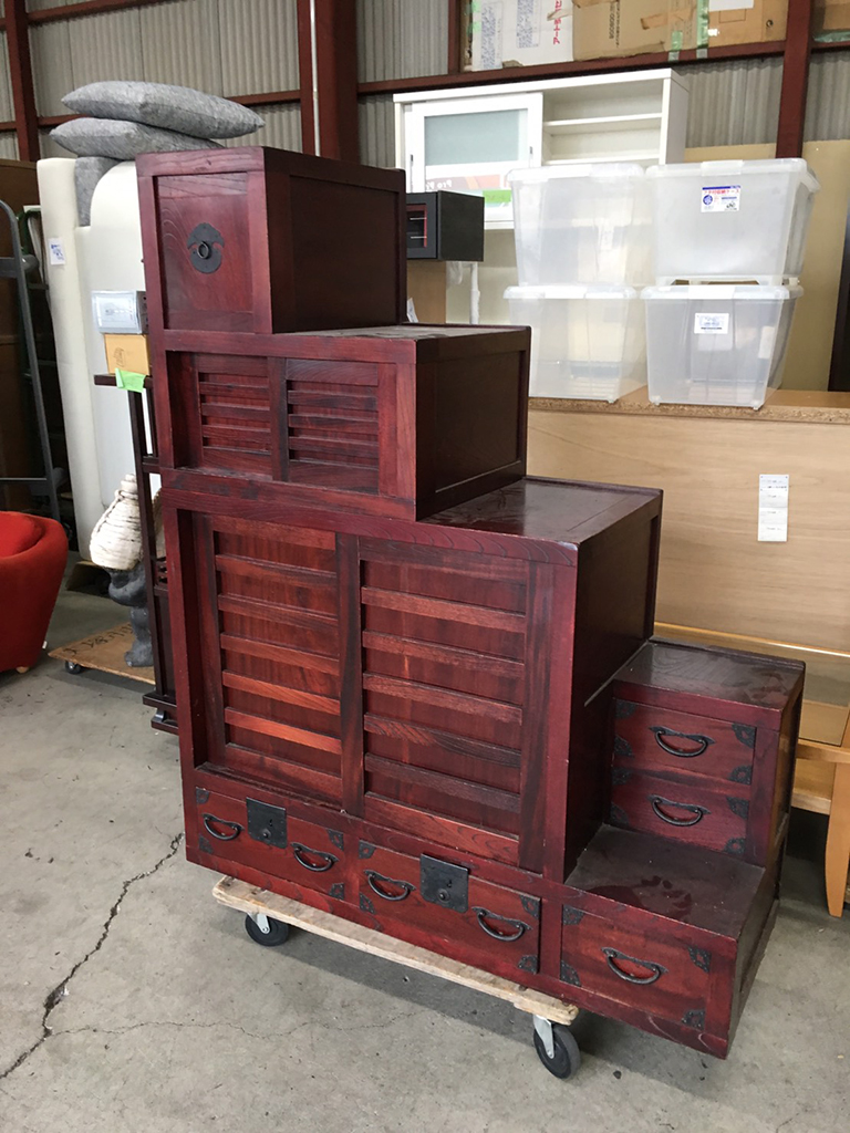 階段箪笥を買取