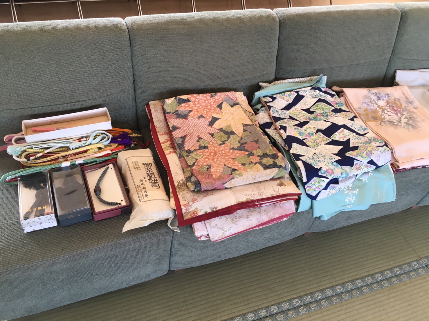 遺品整理中に出てきた着物