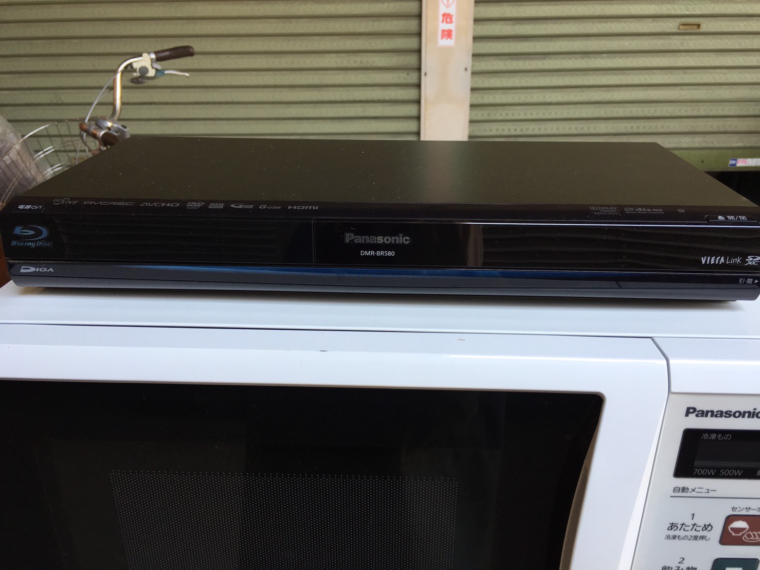 パナソニック製の電子レンジ(NE-EH226-W)