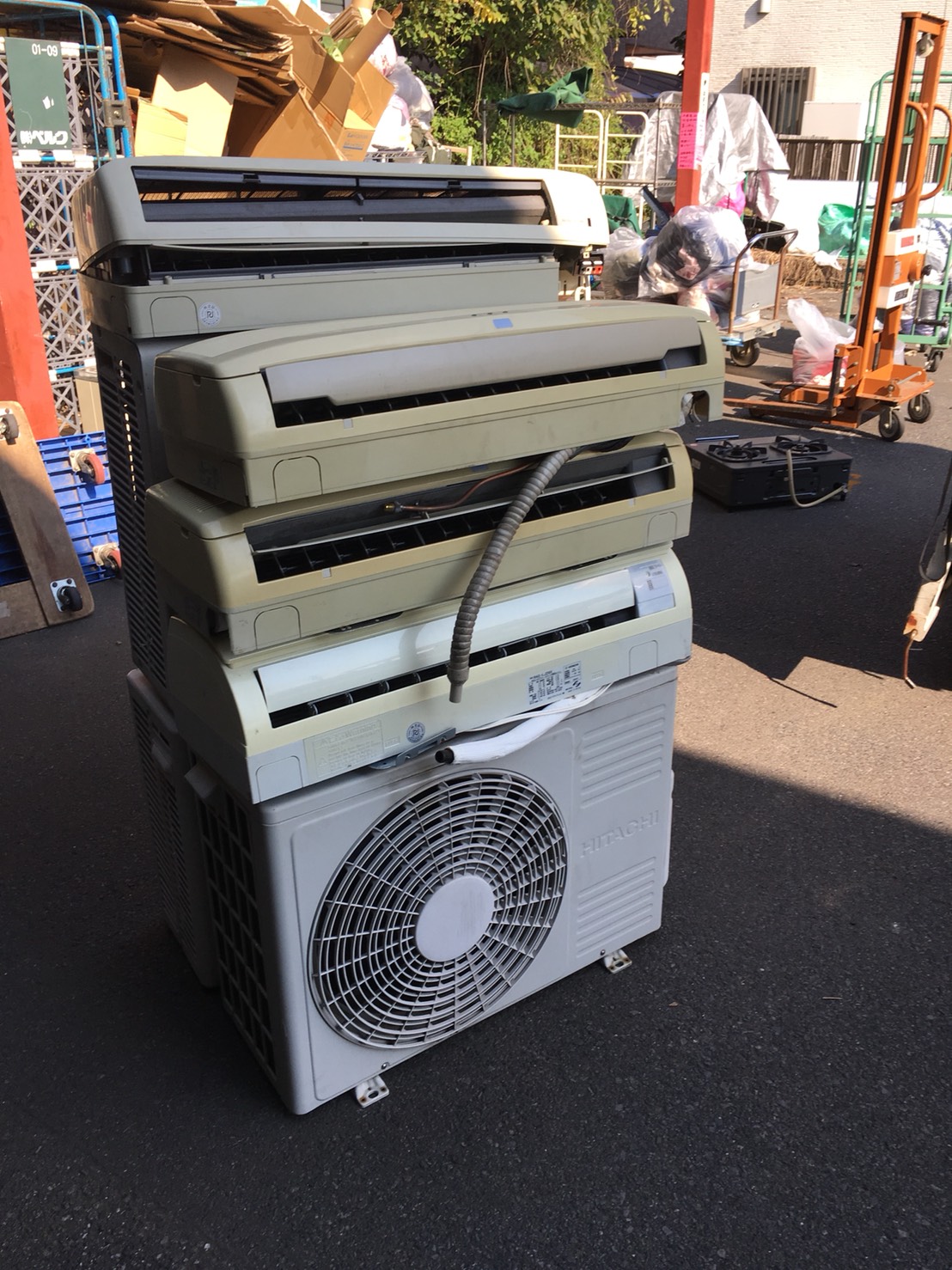 不要になったルームエアコン