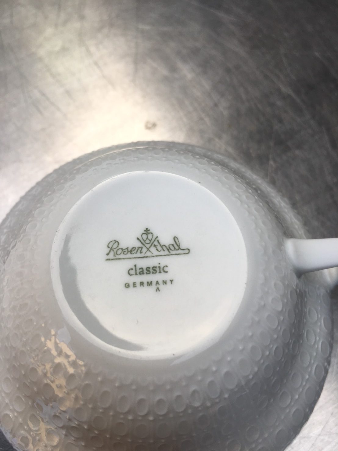 ローゼンタール・クラシックのティーカップ