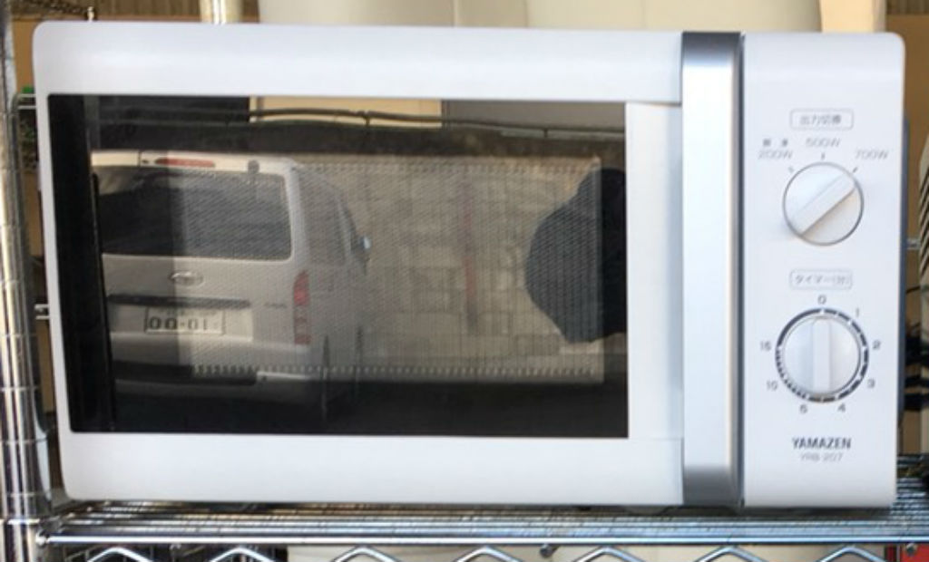 ヤマゼンの電子レンジ