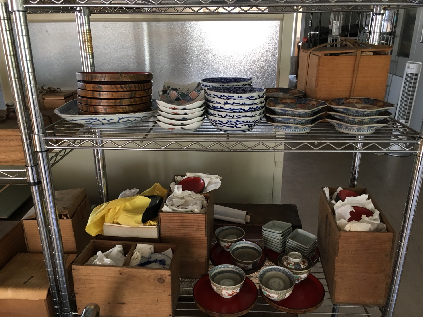 食器の買取回収