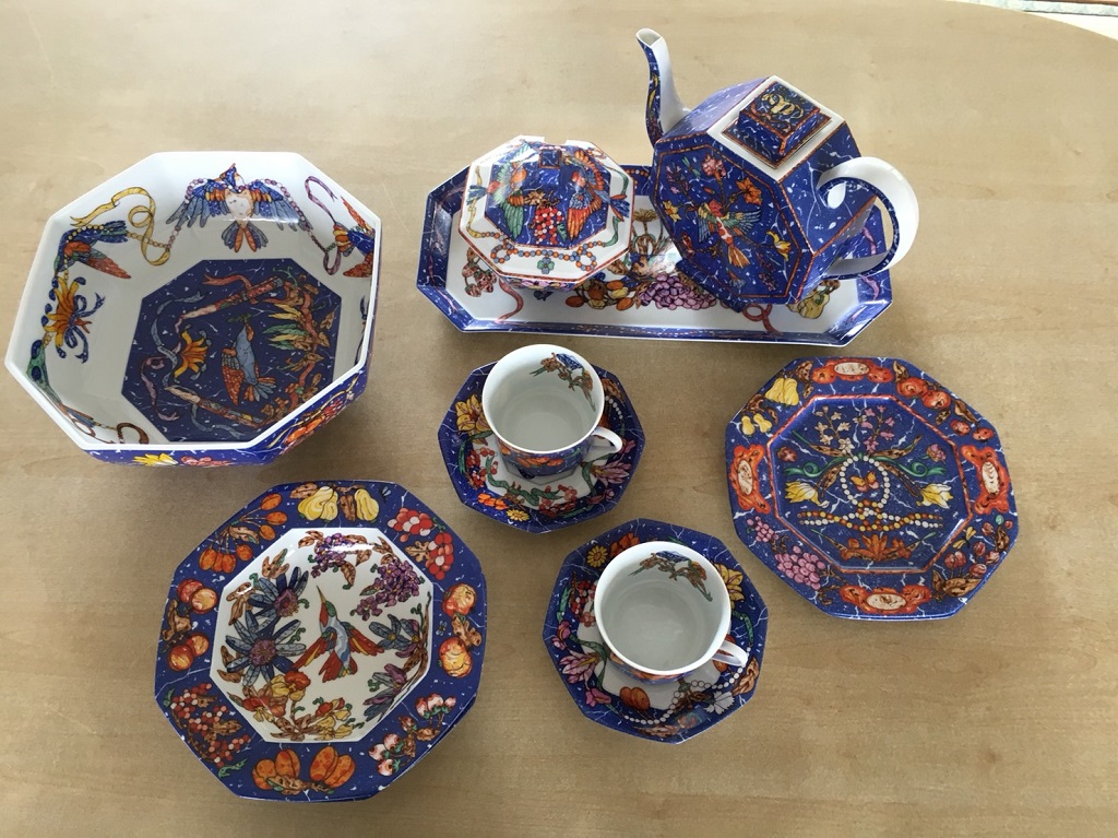 エルメスの食器（リモージュ焼き）