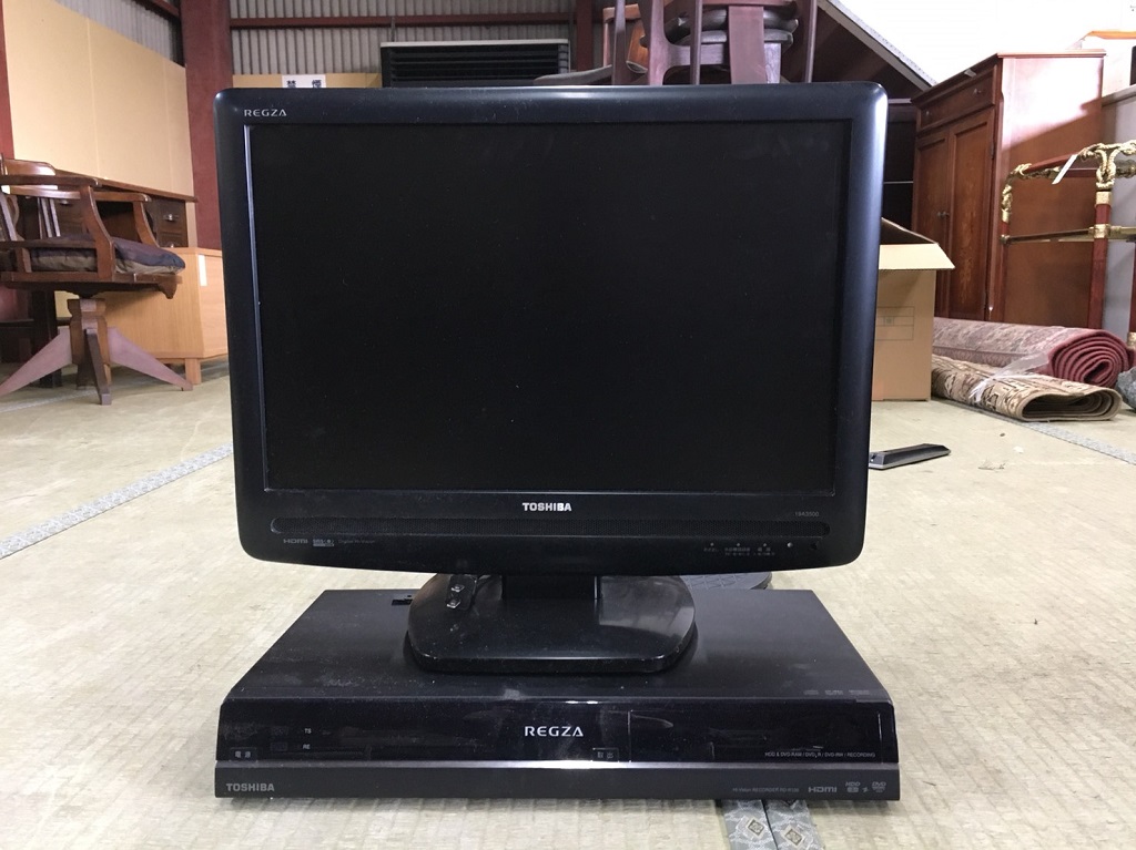 不要になったテレビ