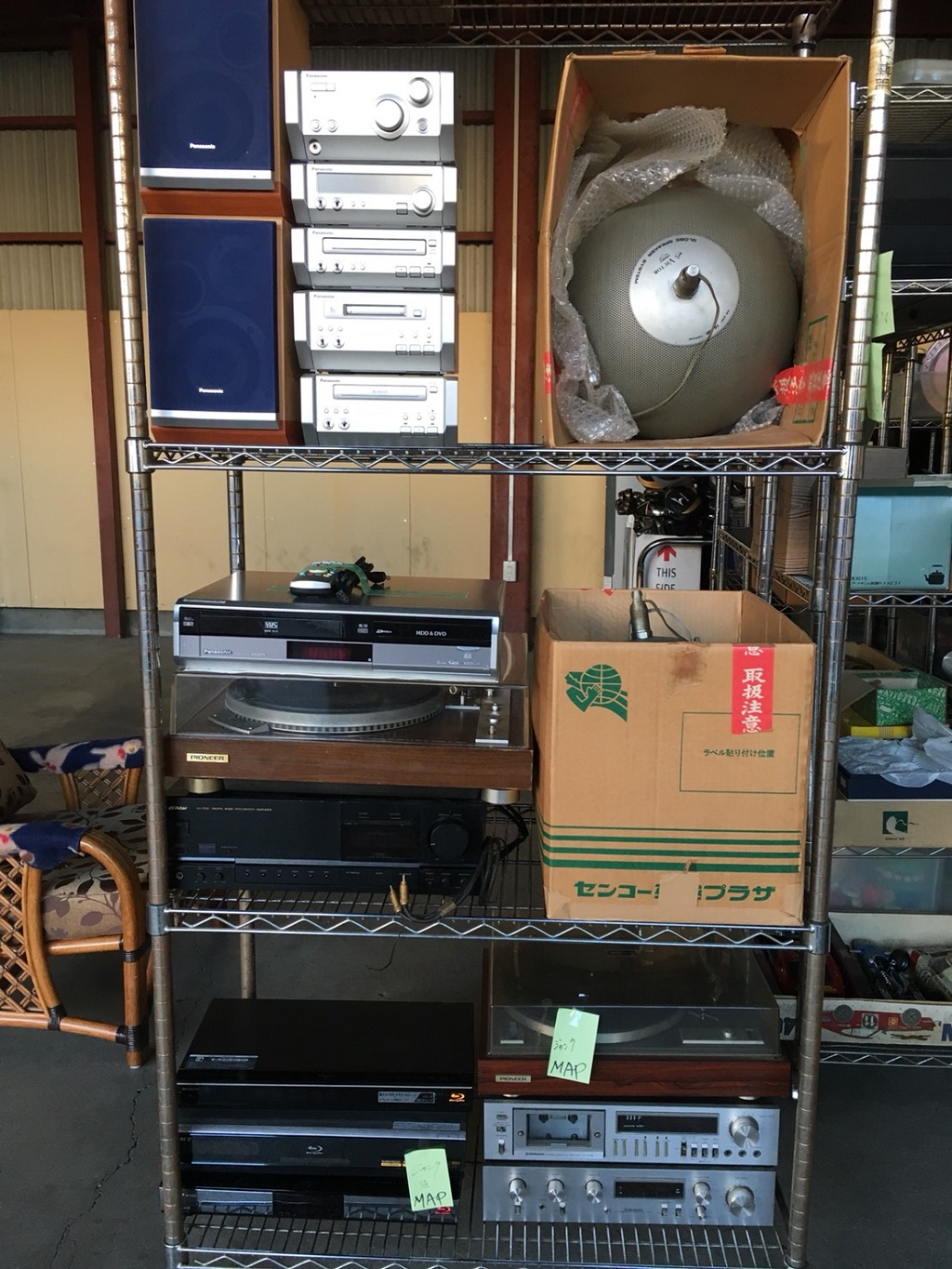 不要になったオーディオ機器