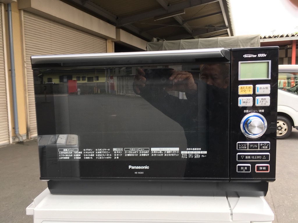 パナソニック製のオーブンレンジ（NE-M265-KS）