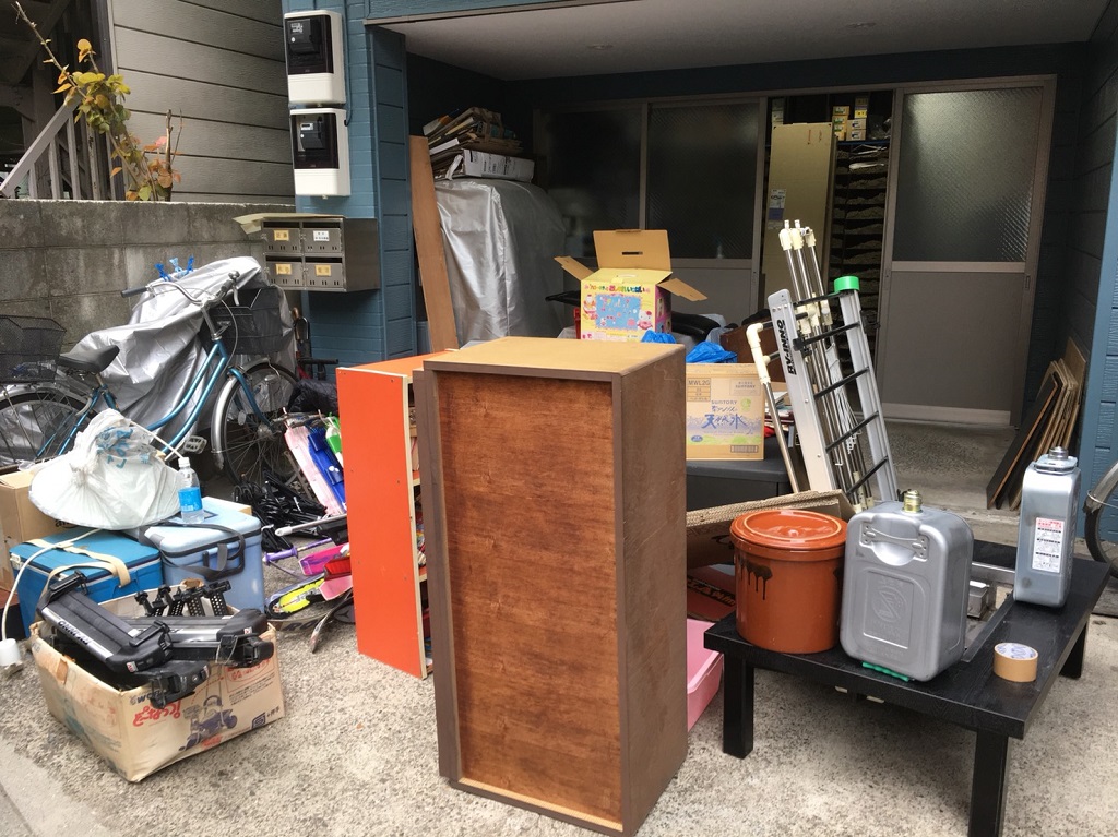 物置・倉庫の整理に伴う不用品の回収・処分