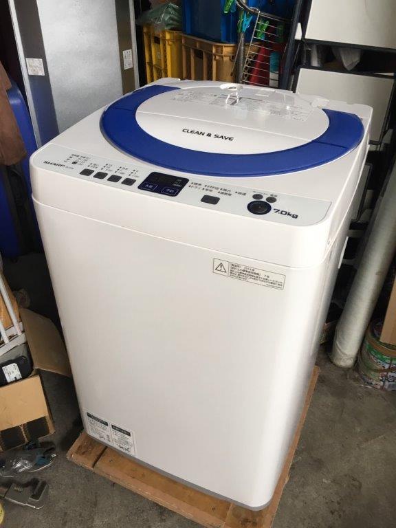 シャープ製造のヤマダ電機オリジナル洗濯機（ES-T706）